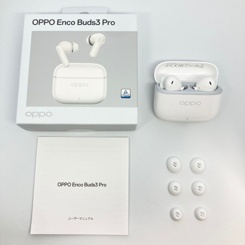OPPO Reno11 A 128GB Enco Buds3 Pro 3点セット OPPO(オッポ) Enco Buds3 Pro カナル型 レビュー・スペック 【完全