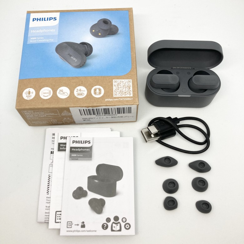 PHILIPS TAT3509 同梱物