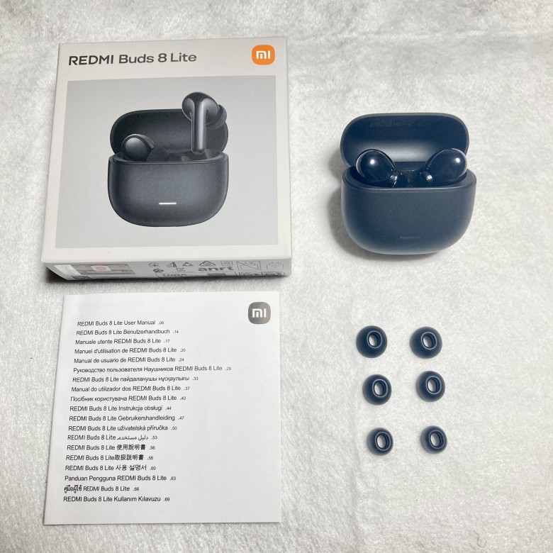 Xiaomi REDMI Buds 8 Lite 同梱物