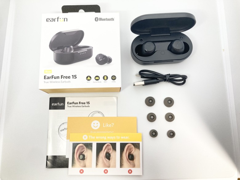 earfun Free 1S 同梱物
