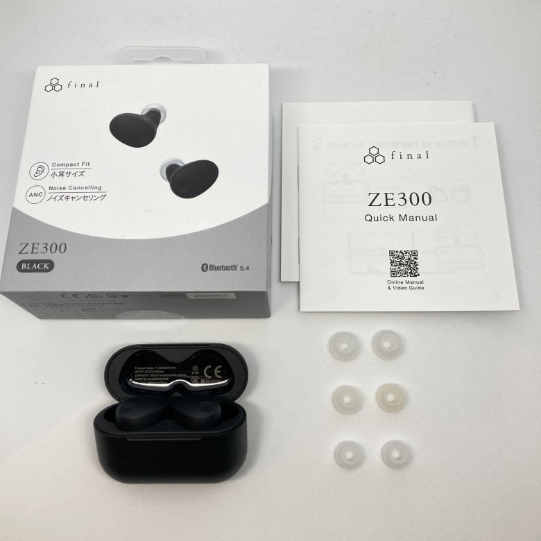 final ZE300 同梱物