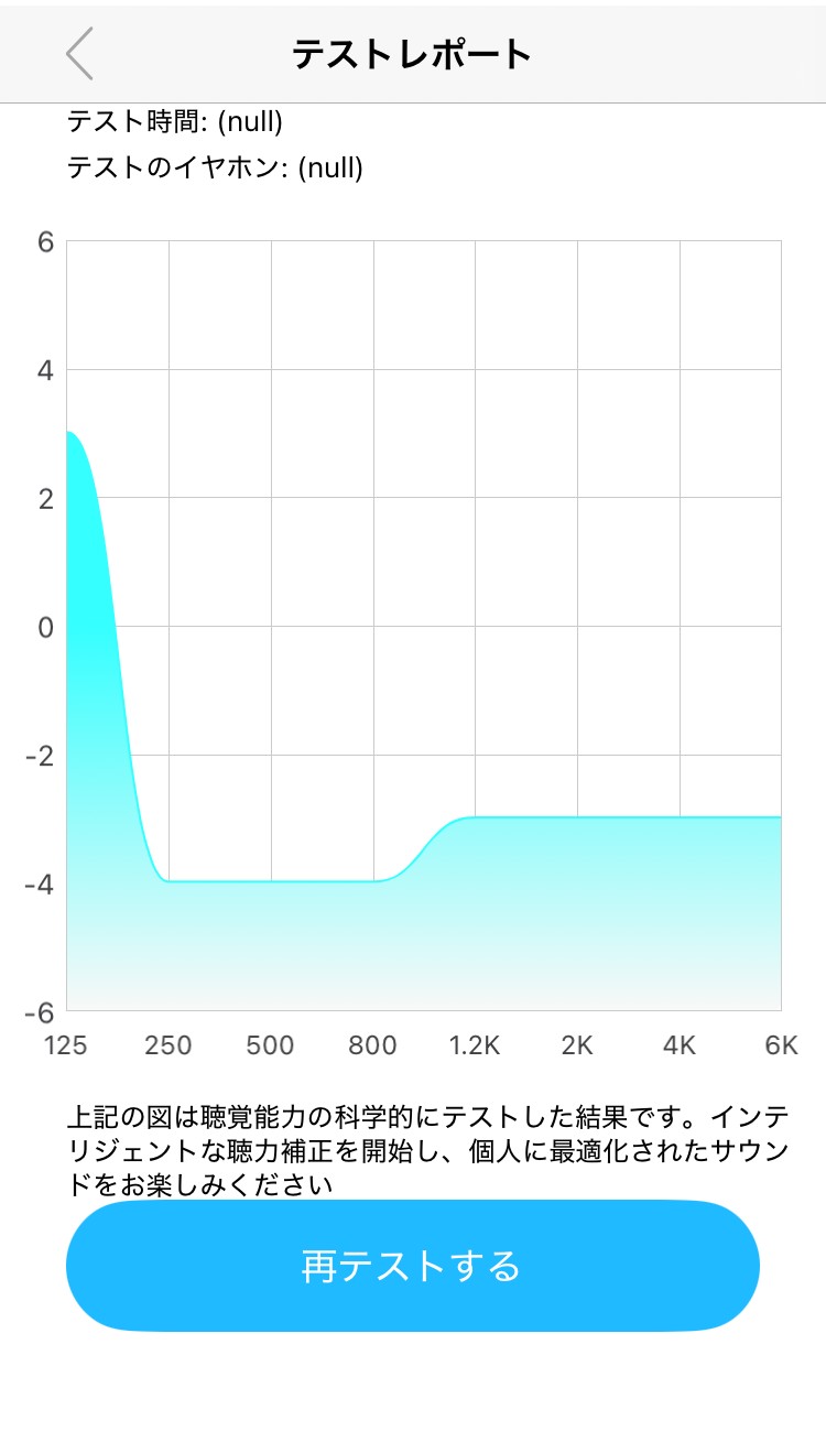 SOUNDPEATS C30 イコライザー画面